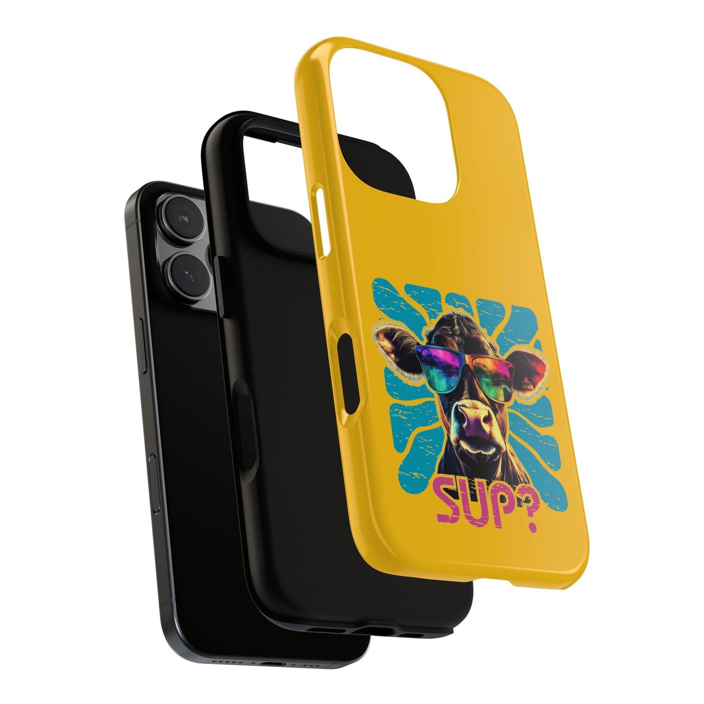 Cell Phone Case | Cow Sup? | For iPhone, Samsung Galaxy, and Google Pixel