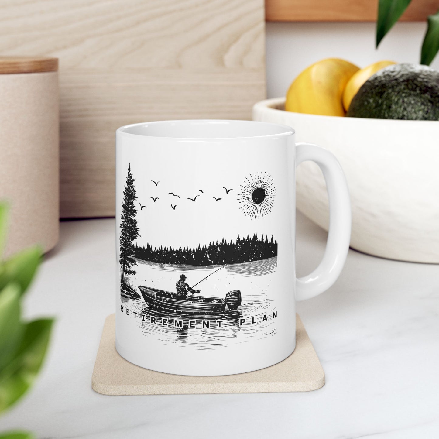 Coffee Mug - Fishing Retirement Plan