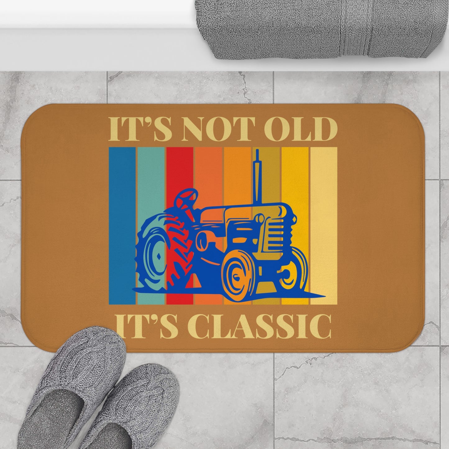 Oak Grove Expressions Bath Mat Ideas | It's Not Old It's Classic