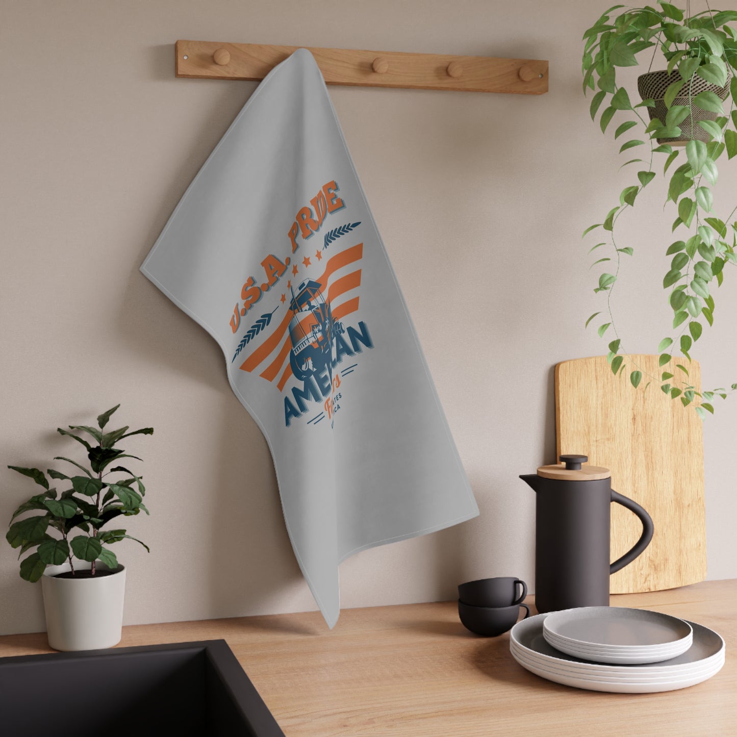 Kitchen Towel - USA Pride American Farmers