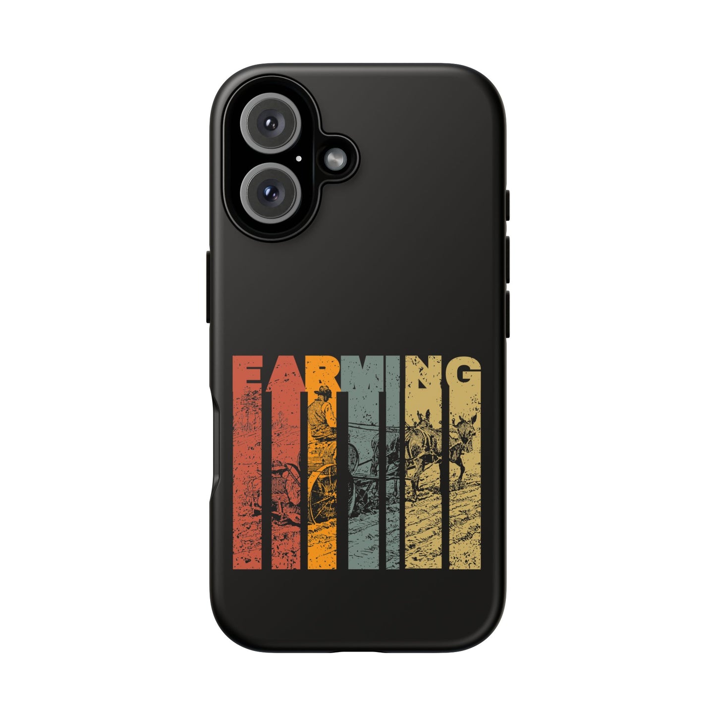 Cell Phone Case | Farming Grunge | For iPhone, Samsung Galaxy, and Google Pixel