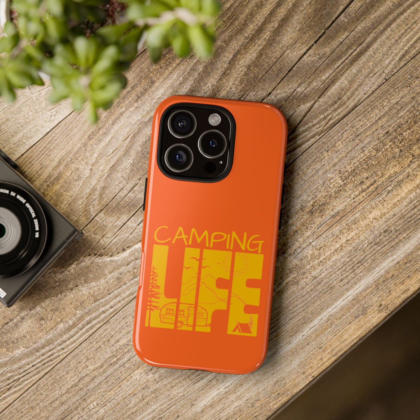 Cell Phone Case | Camping Life | For iPhone, Samsung Galaxy, and Google Pixel