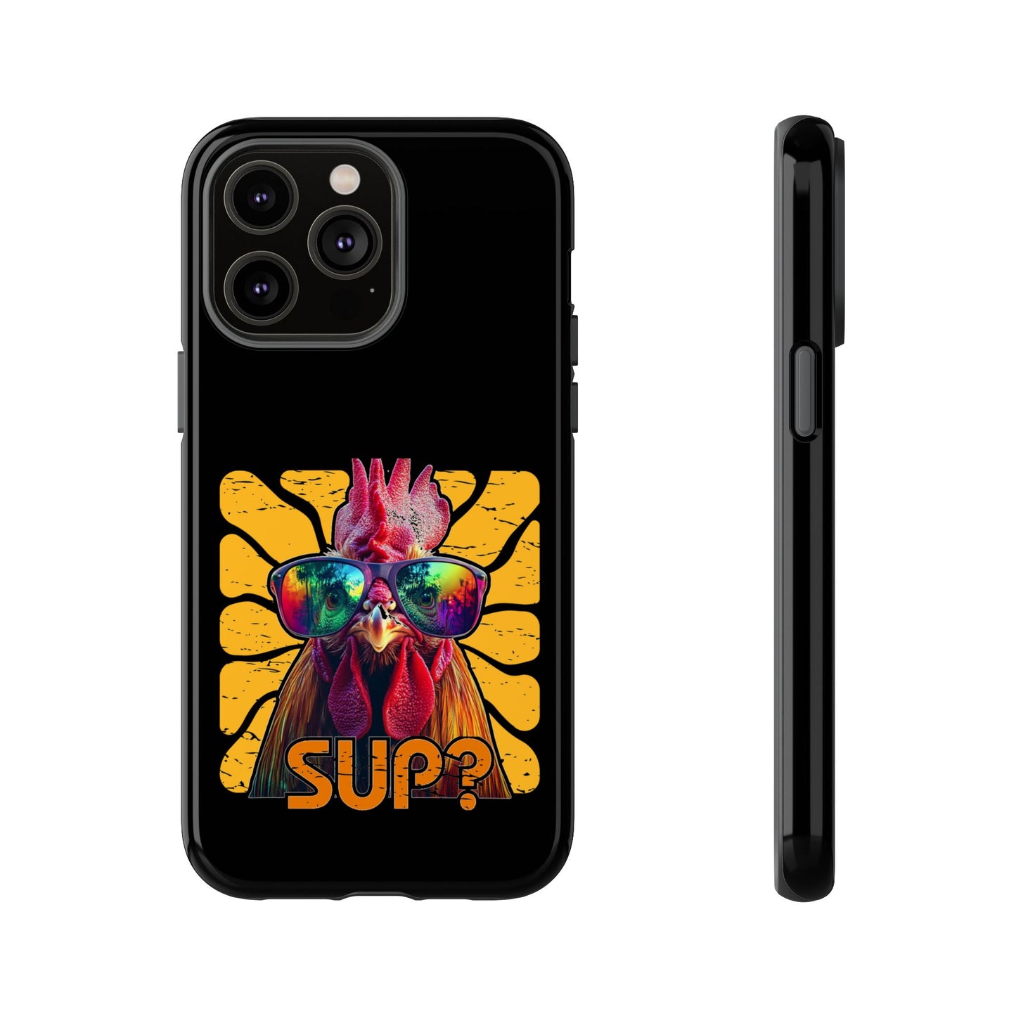 Cell Phone Case | Rooster Sup? | For iPhone, Samsung Galaxy, and Google Pixel