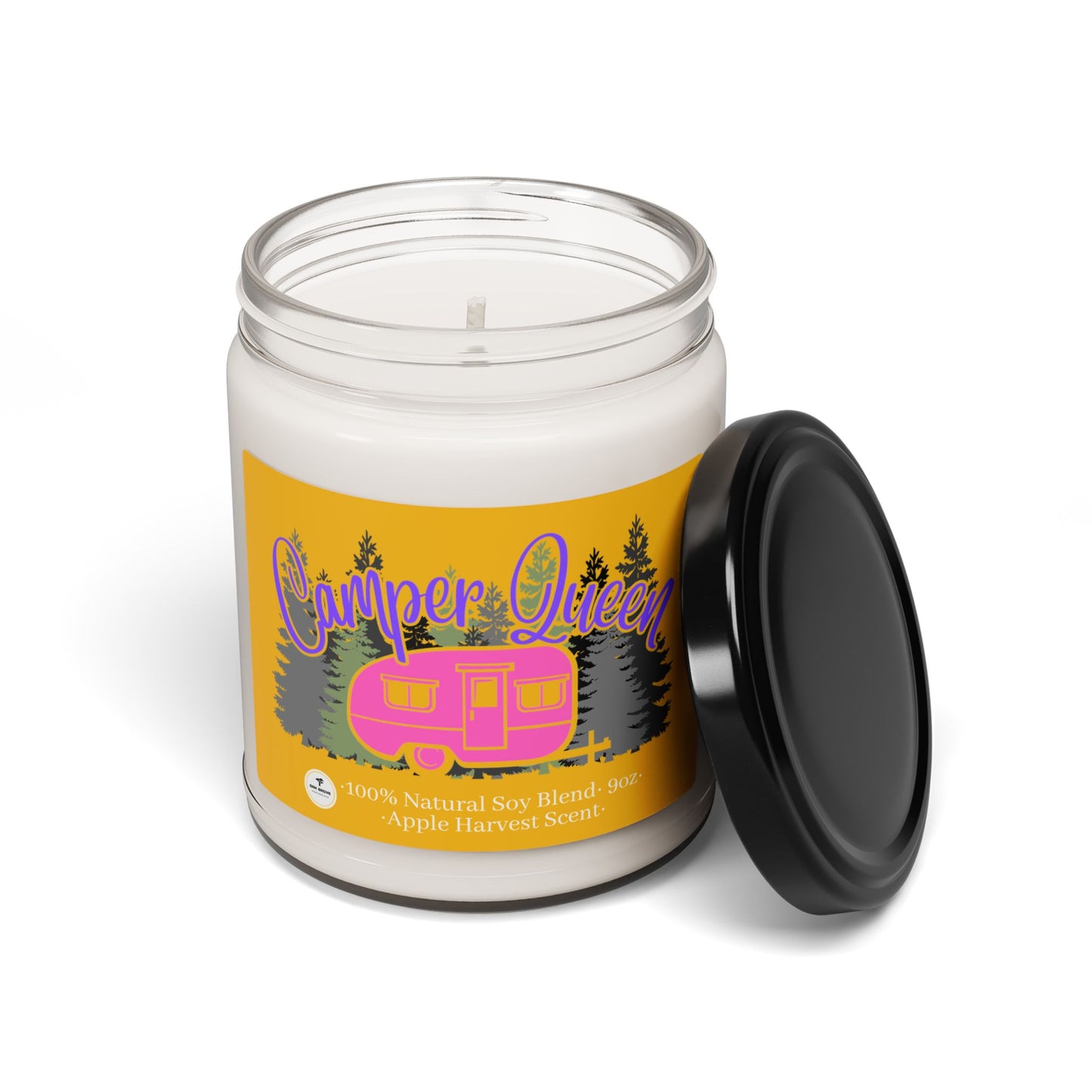 Scented Soy Candle, 9oz - Camper Queen
