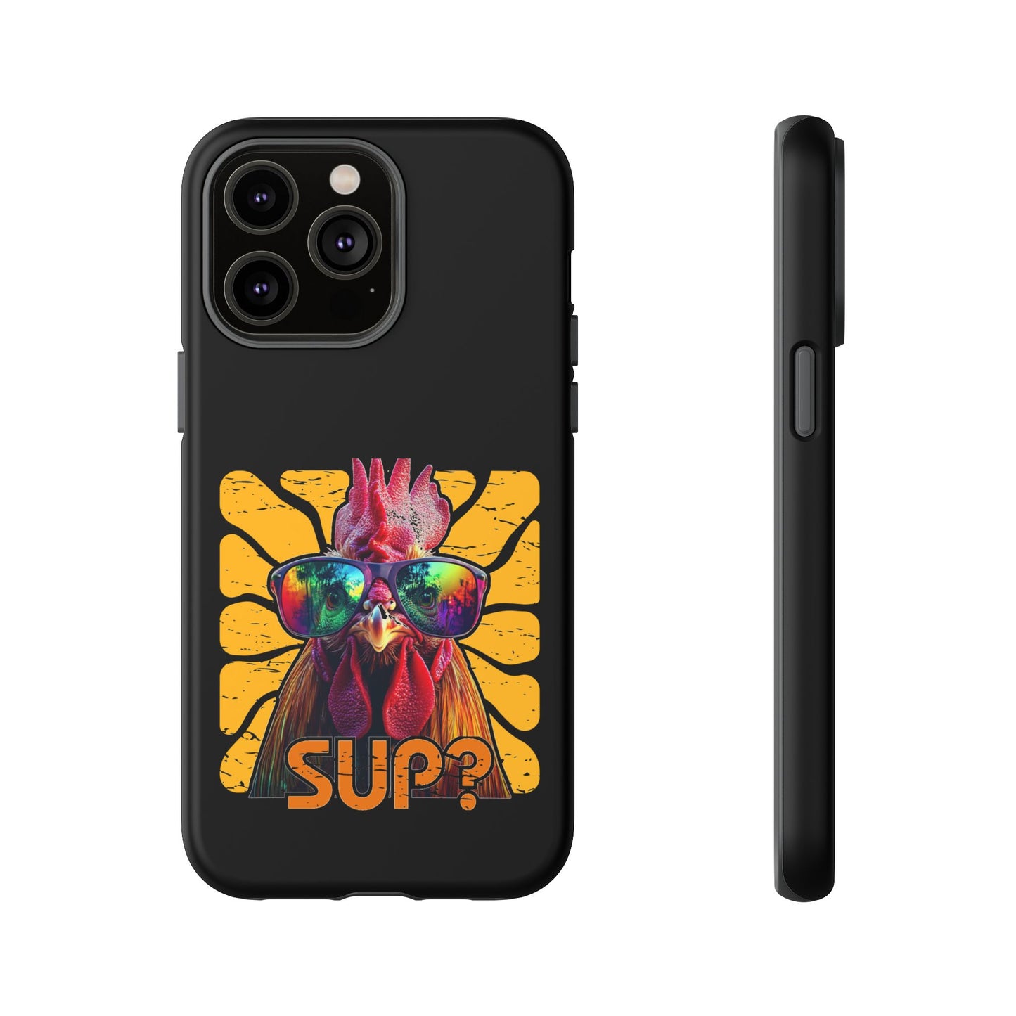 Cell Phone Case | Rooster Sup? | For iPhone, Samsung Galaxy, and Google Pixel
