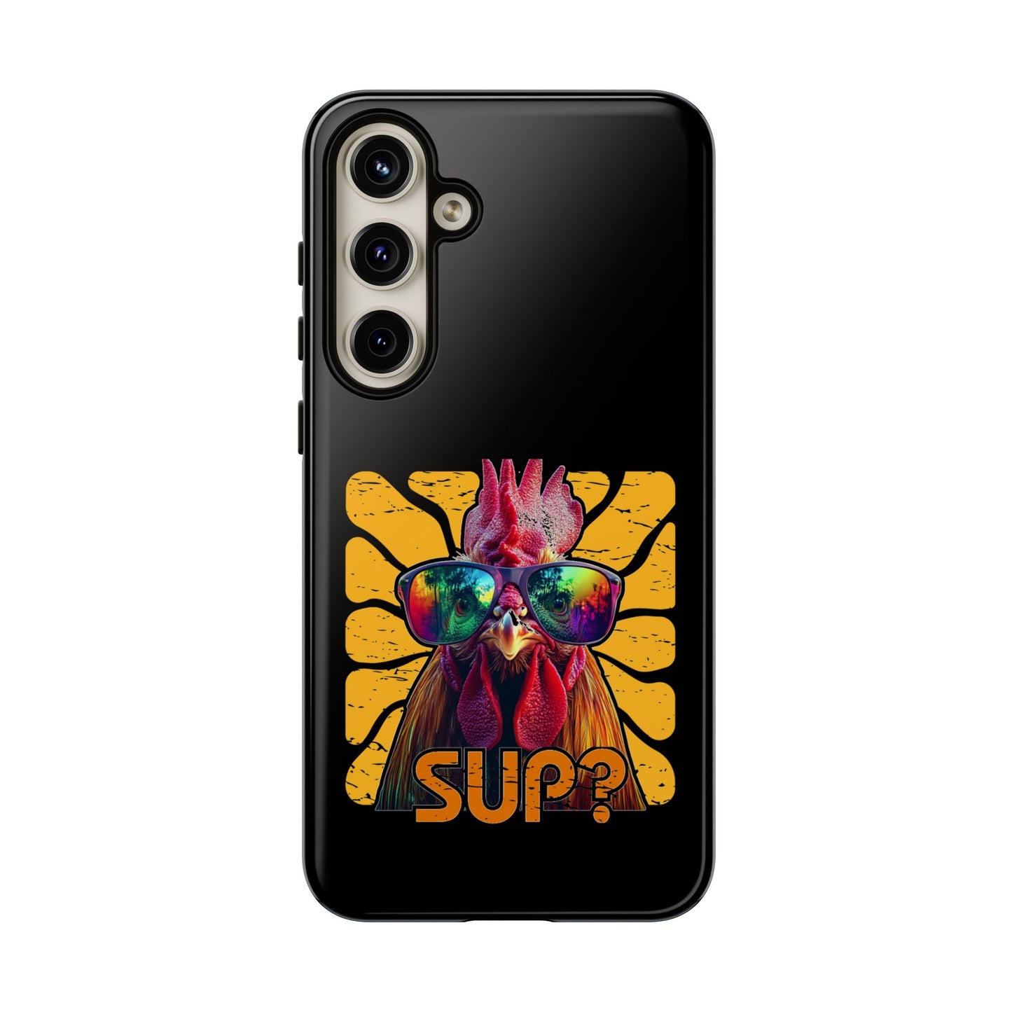 Cell Phone Case | Rooster Sup? | For iPhone, Samsung Galaxy, and Google Pixel