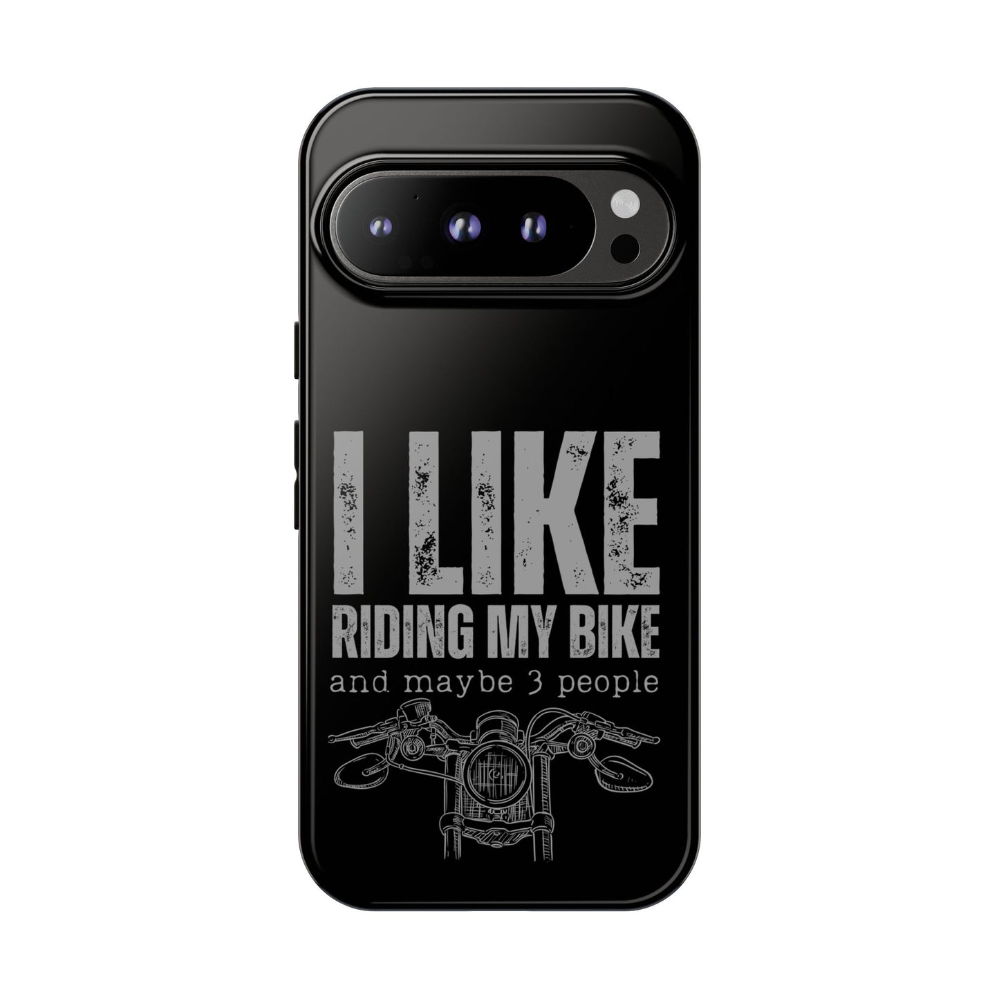 Cell Phone Case | I Like Riding My Bike | For iPhone, Samsung Galaxy, and Google Pixel