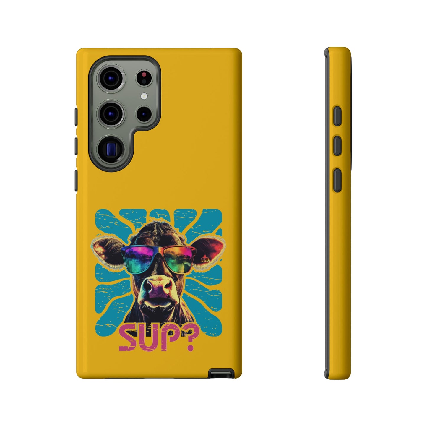 Cell Phone Case | Cow Sup? | For iPhone, Samsung Galaxy, and Google Pixel