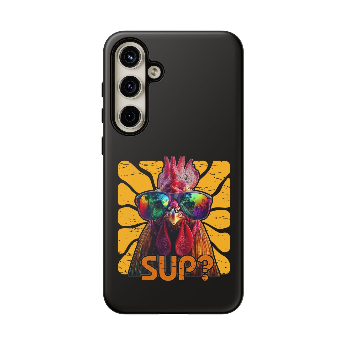Cell Phone Case | Rooster Sup? | For iPhone, Samsung Galaxy, and Google Pixel
