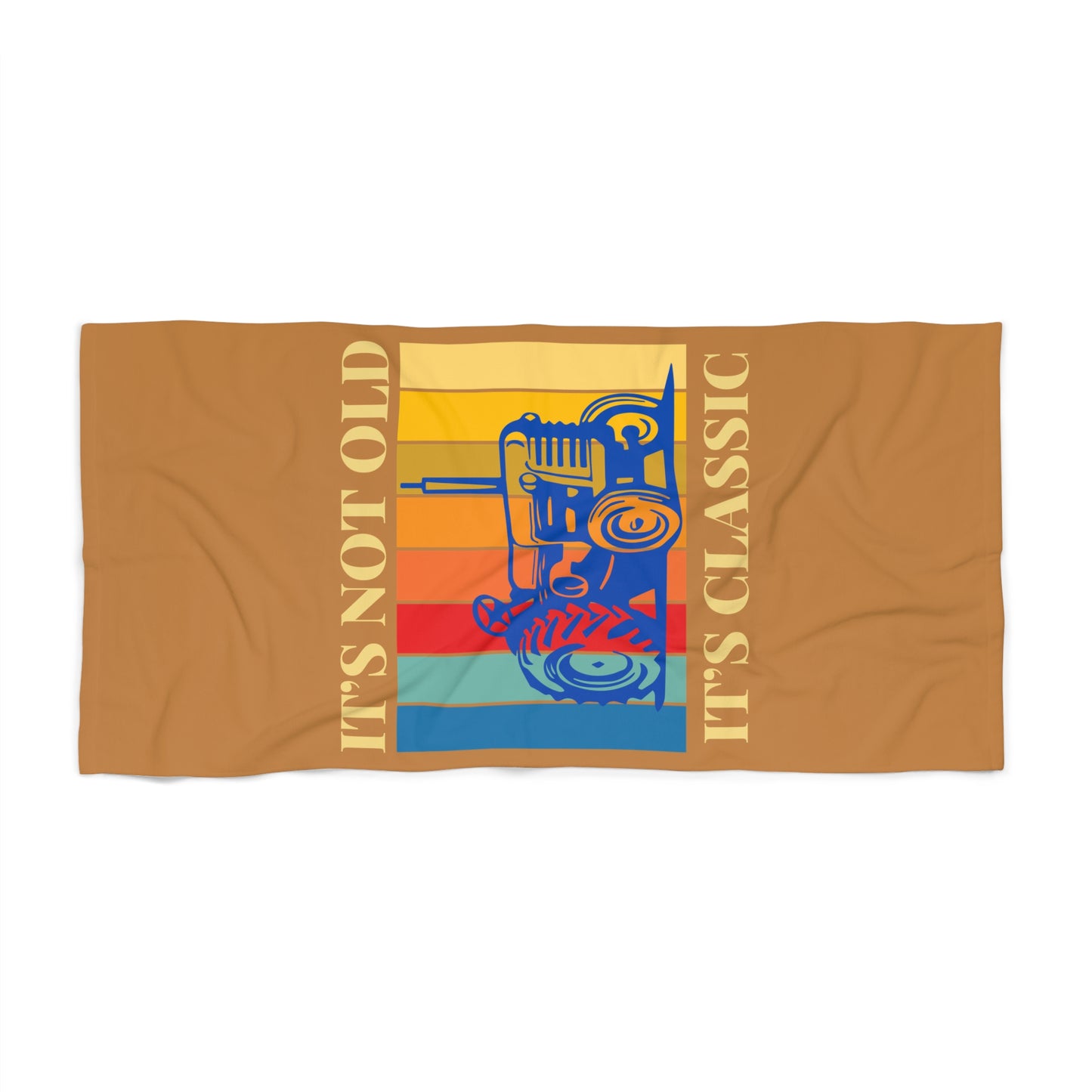 Oak Grove Expressions Beach Towel Big Size | It's Not Old It's Classic