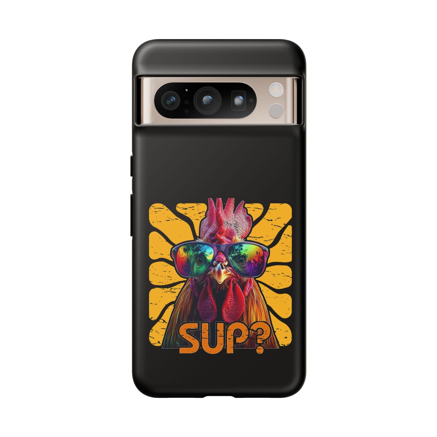Cell Phone Case | Rooster Sup? | For iPhone, Samsung Galaxy, and Google Pixel
