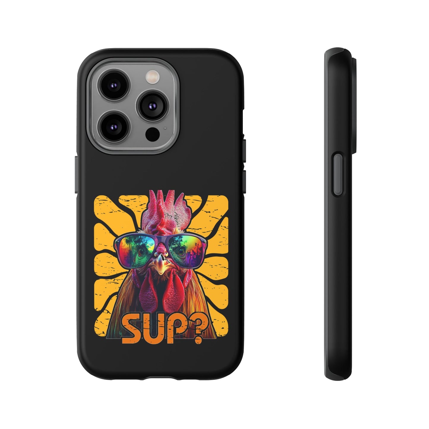 Cell Phone Case | Rooster Sup? | For iPhone, Samsung Galaxy, and Google Pixel