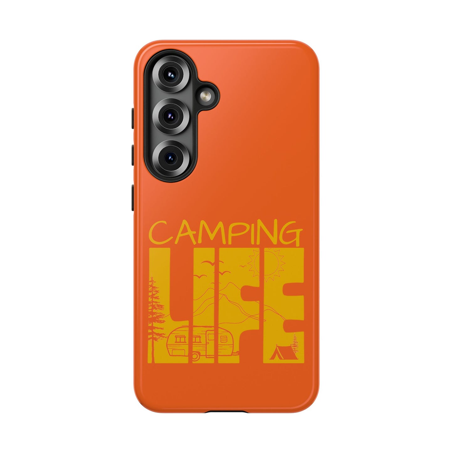 Cell Phone Case | Camping Life | For iPhone, Samsung Galaxy, and Google Pixel