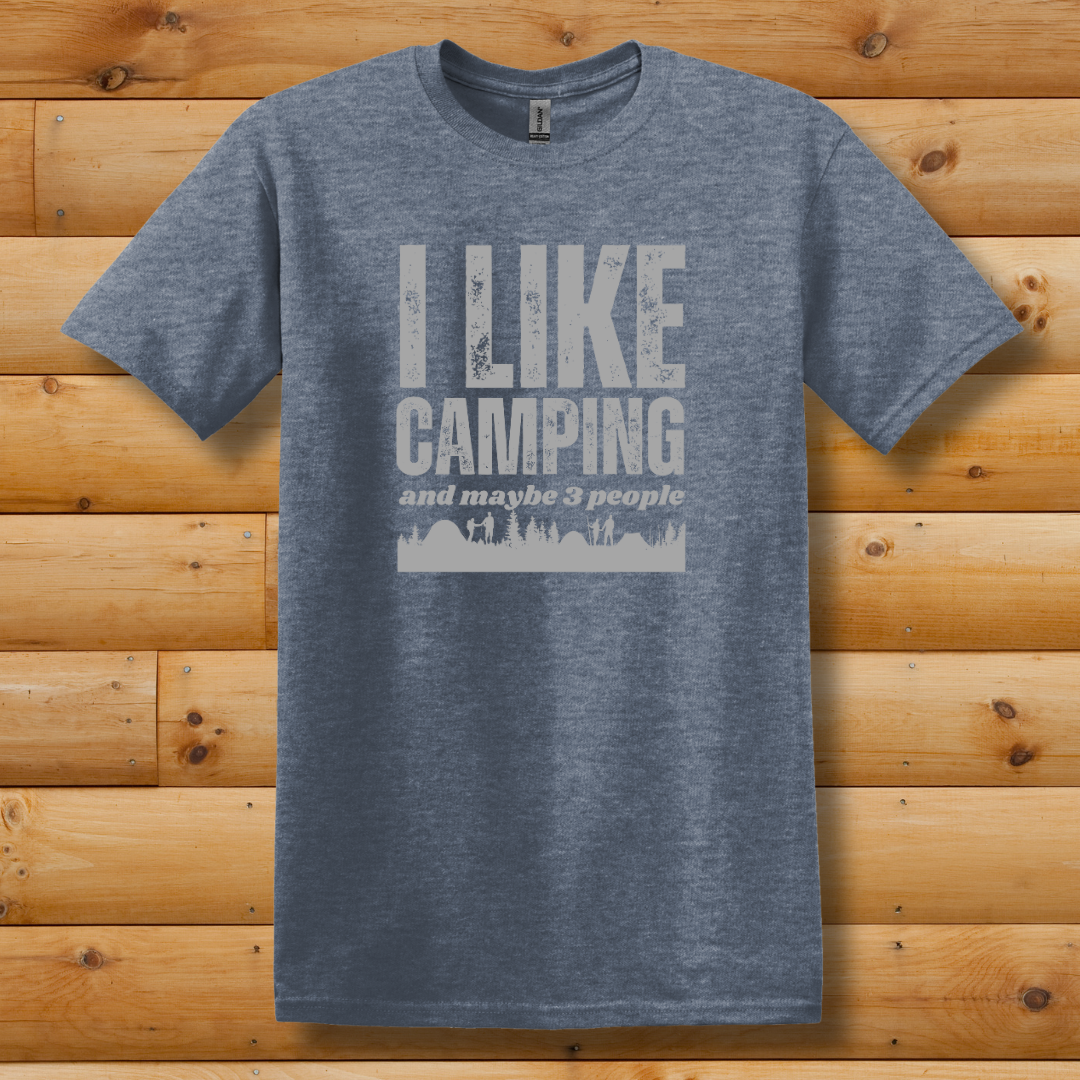 This is image of I Like Camping T-Shirt version 11