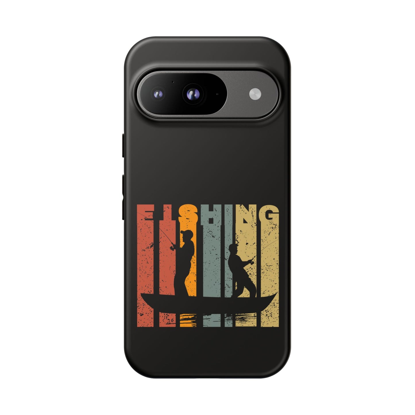 Cell Phone Case | Fishing Grunge | For iPhone, Samsung Galaxy, and Google Pixel