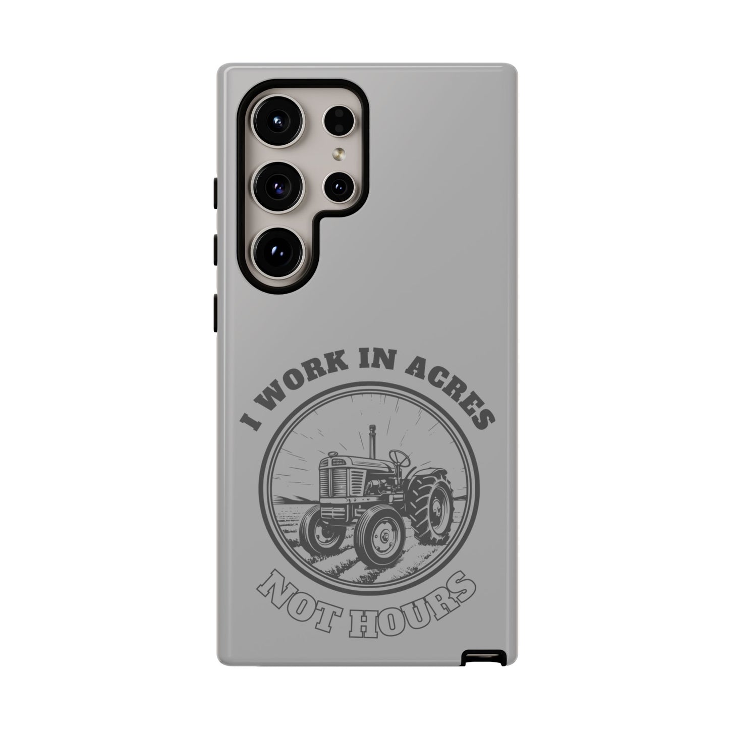 Cell Phone Case | I Work in Acres | For iPhone, Samsung Galaxy, and Google Pixel