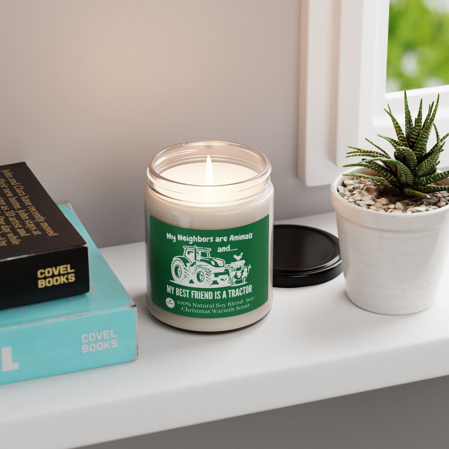 Scented Soy Candle, 9oz - My Neighbors Are Animals