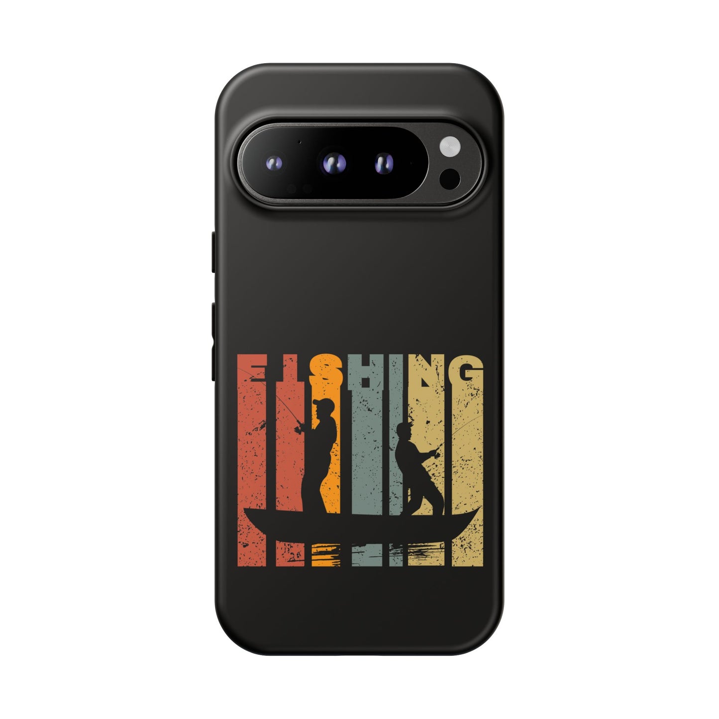 Cell Phone Case | Fishing Grunge | For iPhone, Samsung Galaxy, and Google Pixel