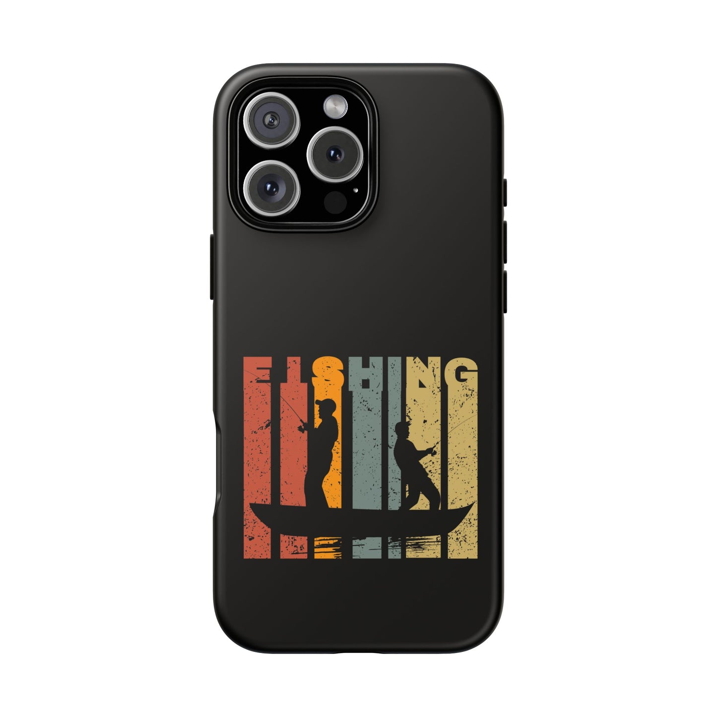 Cell Phone Case | Fishing Grunge | For iPhone, Samsung Galaxy, and Google Pixel