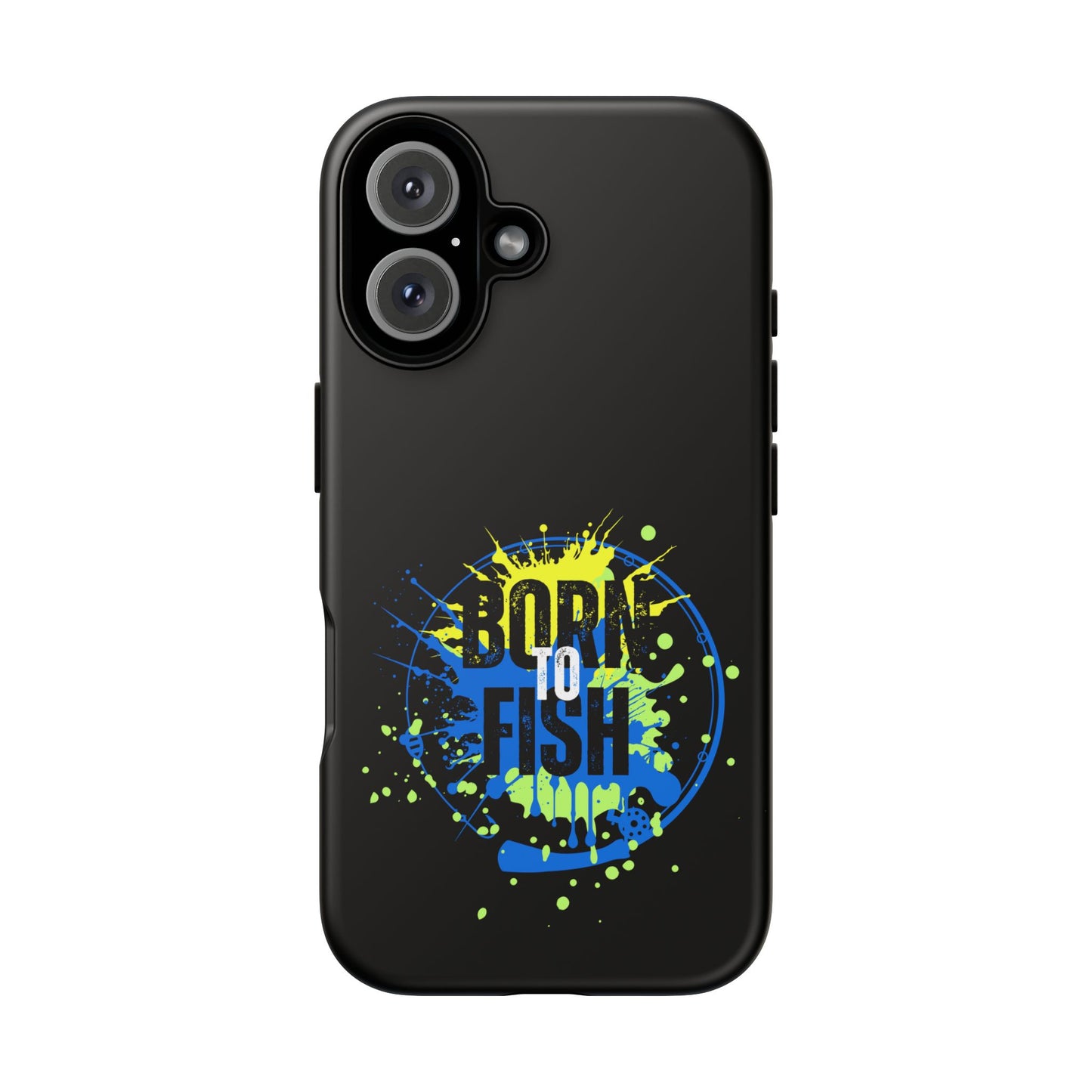Cell Phone Case | Born to Fish | For iPhone, Samsung Galaxy, and Google Pixel