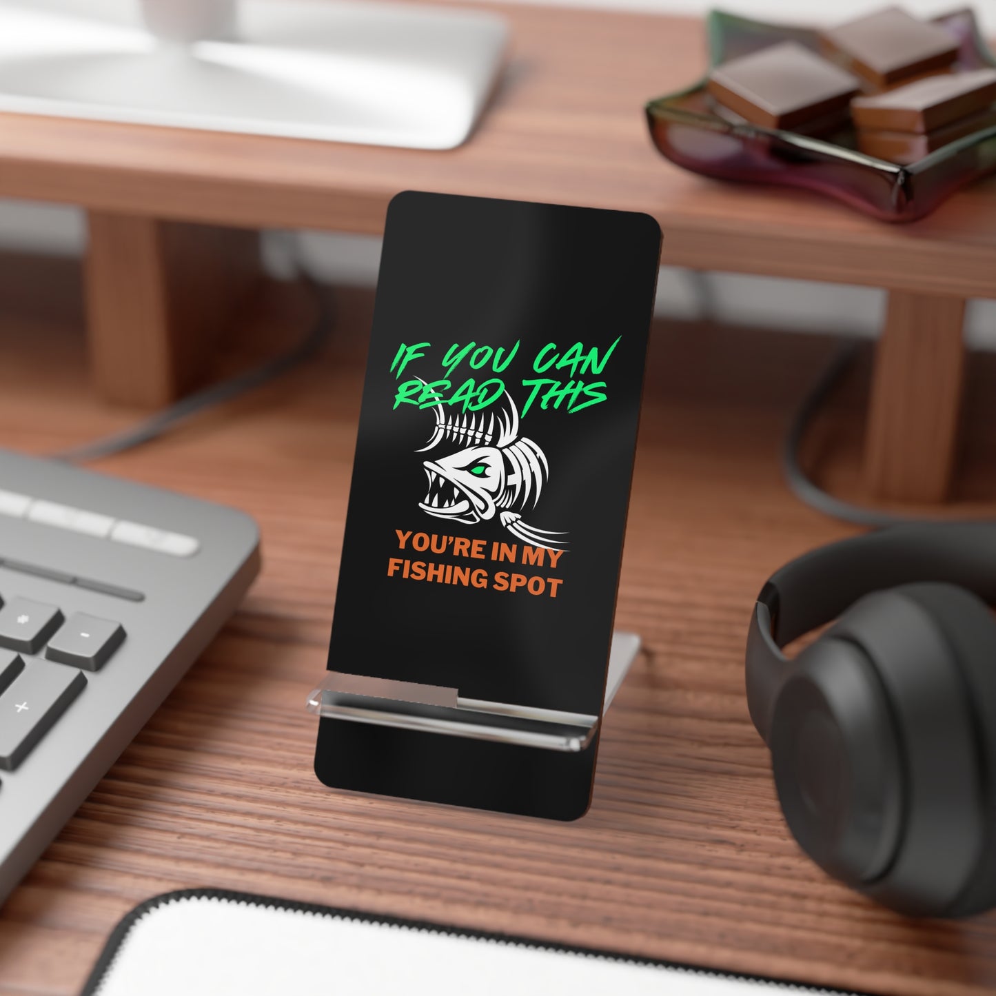 If You Can Read This, Cell Phone Stand for Desk or Nightstand