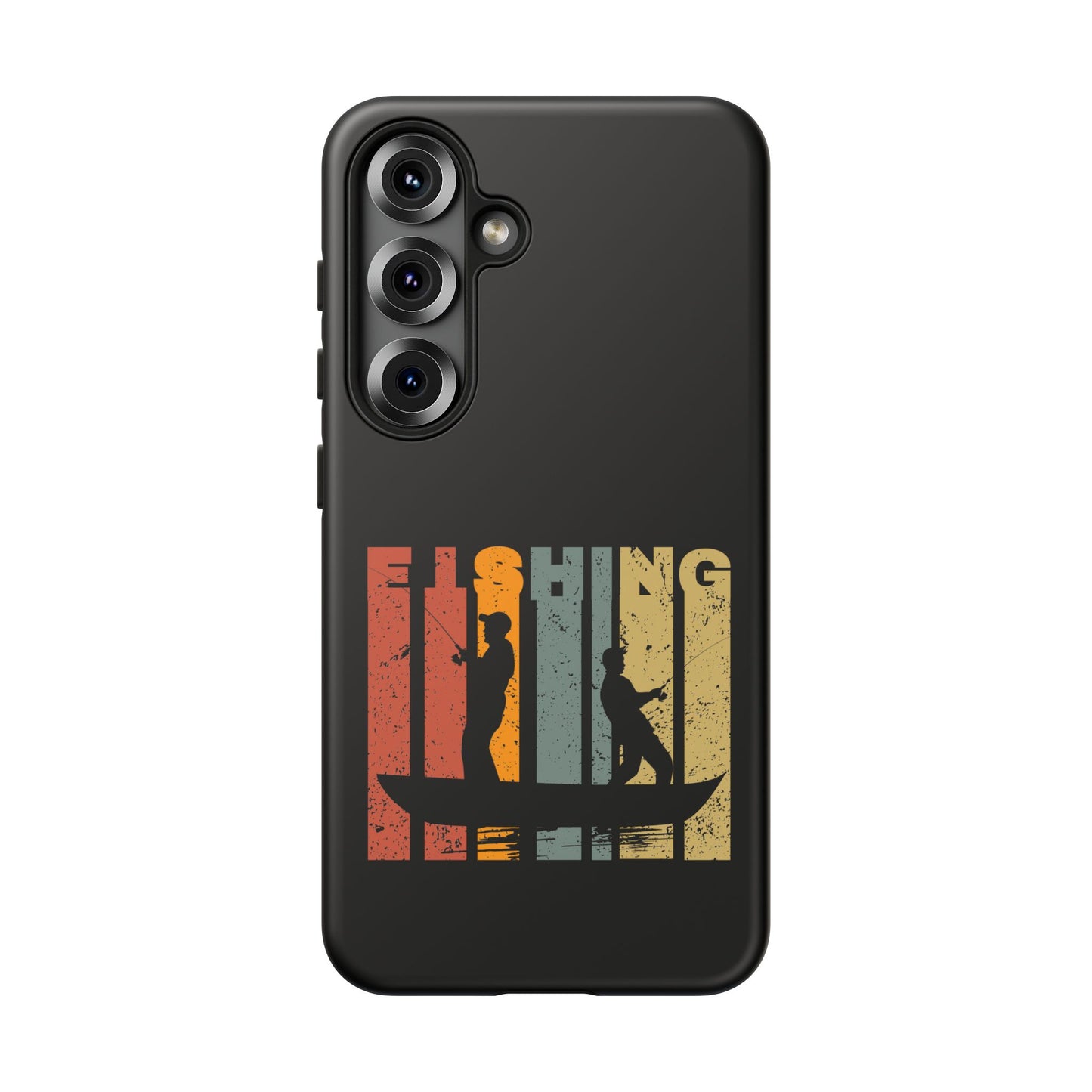Cell Phone Case | Fishing Grunge | For iPhone, Samsung Galaxy, and Google Pixel