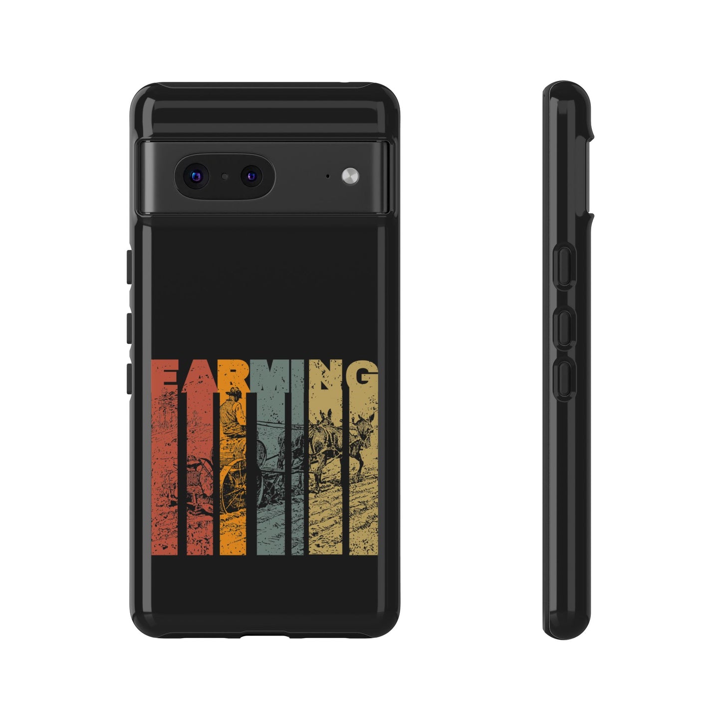 Cell Phone Case | Farming Grunge | For iPhone, Samsung Galaxy, and Google Pixel