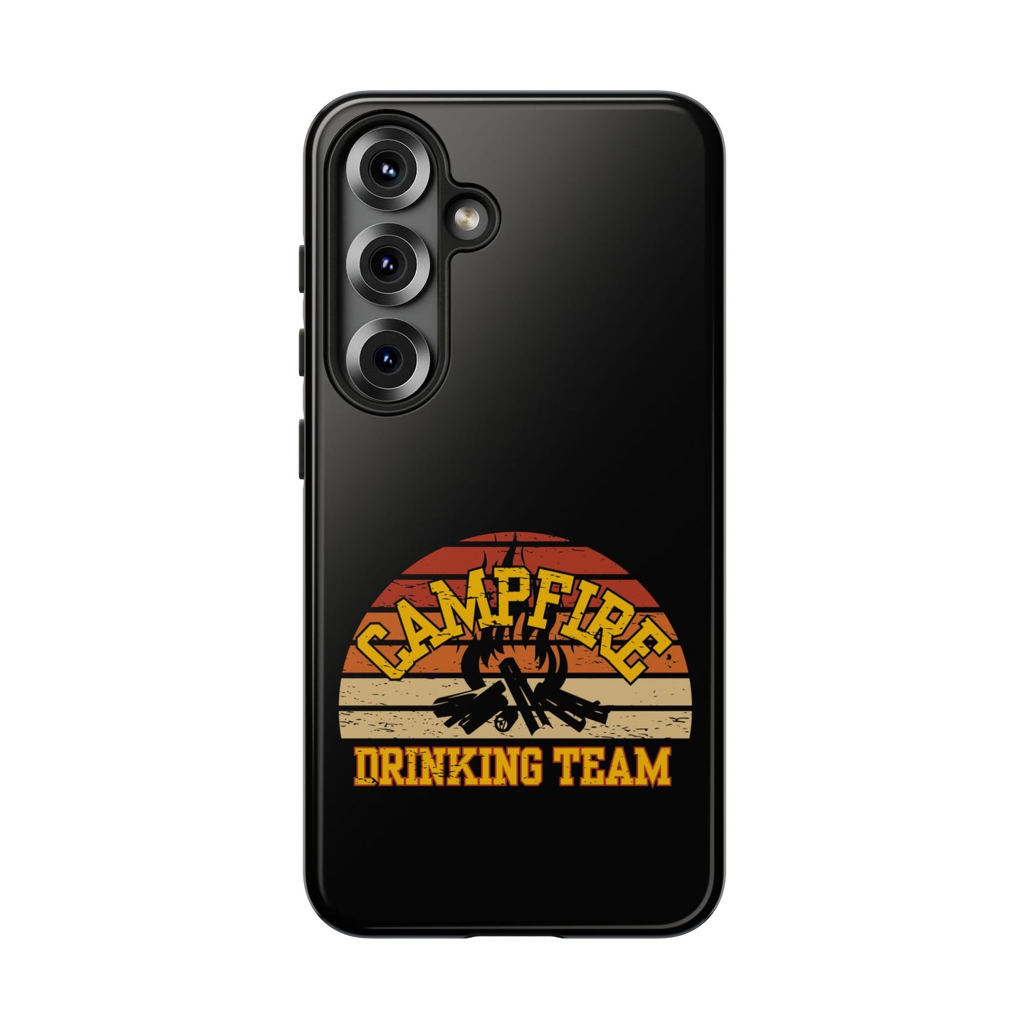 Cell Phone Case | Campfire Drinking Team | For iPhone, Samsung Galaxy, and Google Pixel