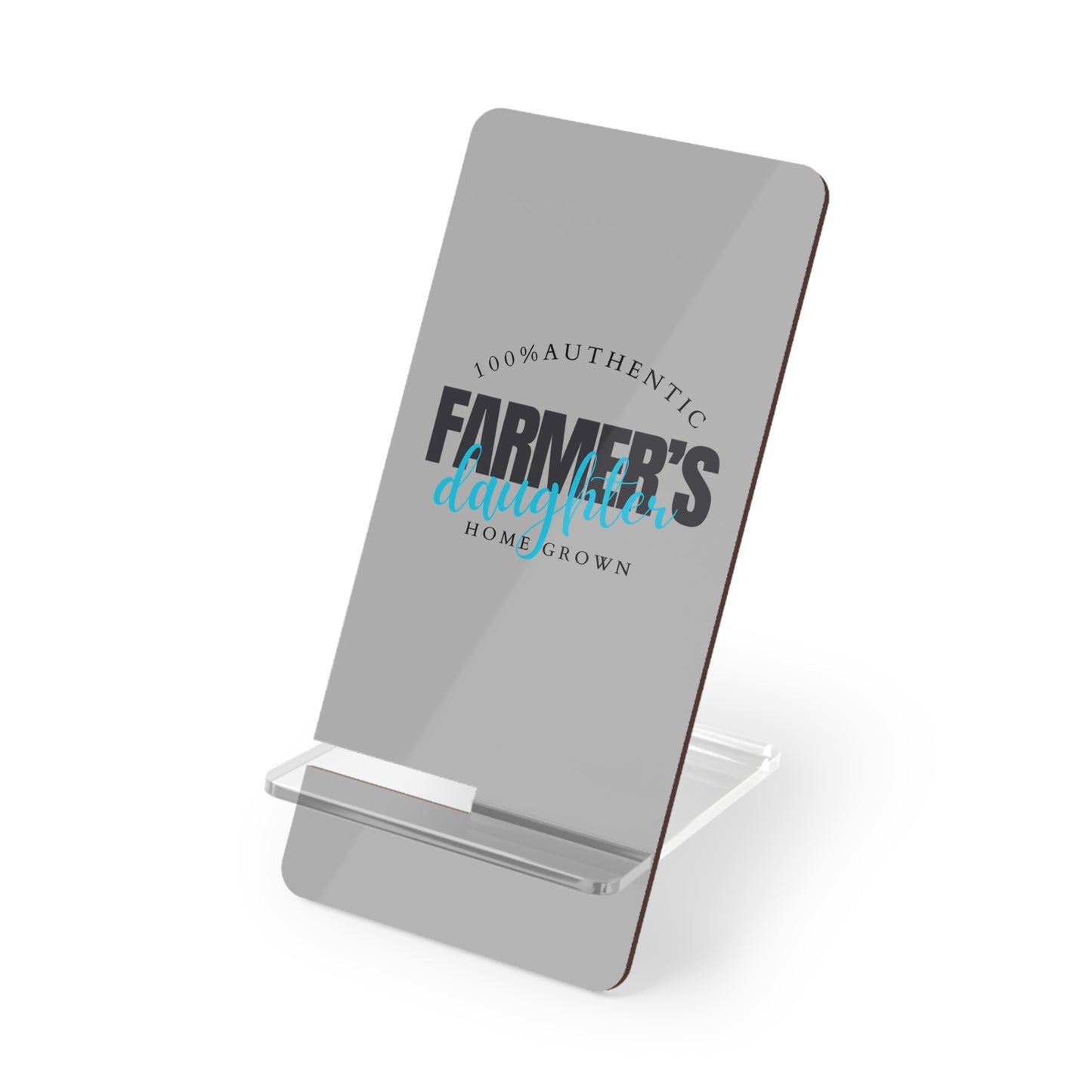 Farmer's Daughter, Cell Phone Stand for Desk or Nightstand