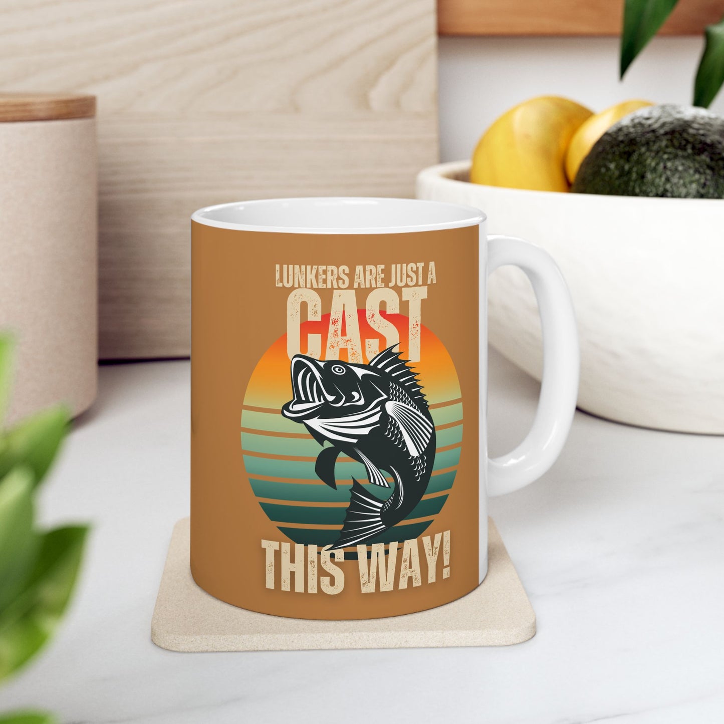 Coffee Mug - Lunkers are Just a Cast This Way