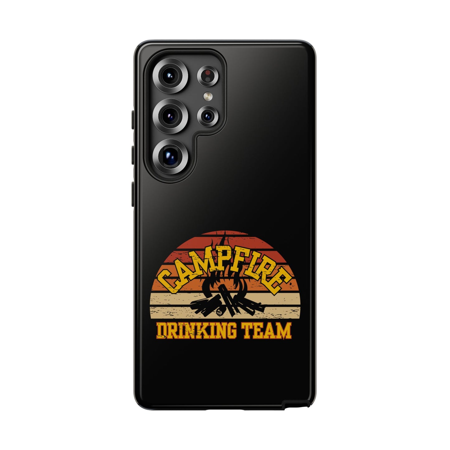 Cell Phone Case | Campfire Drinking Team | For iPhone, Samsung Galaxy, and Google Pixel