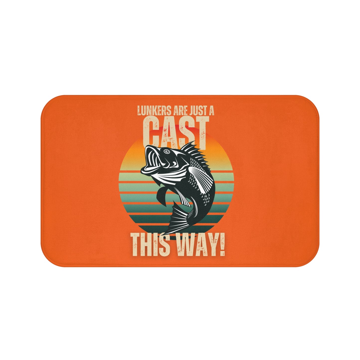 Oak Grove Expressions Bath Mat Ideas | Lunkers Are Just a Cast This Way