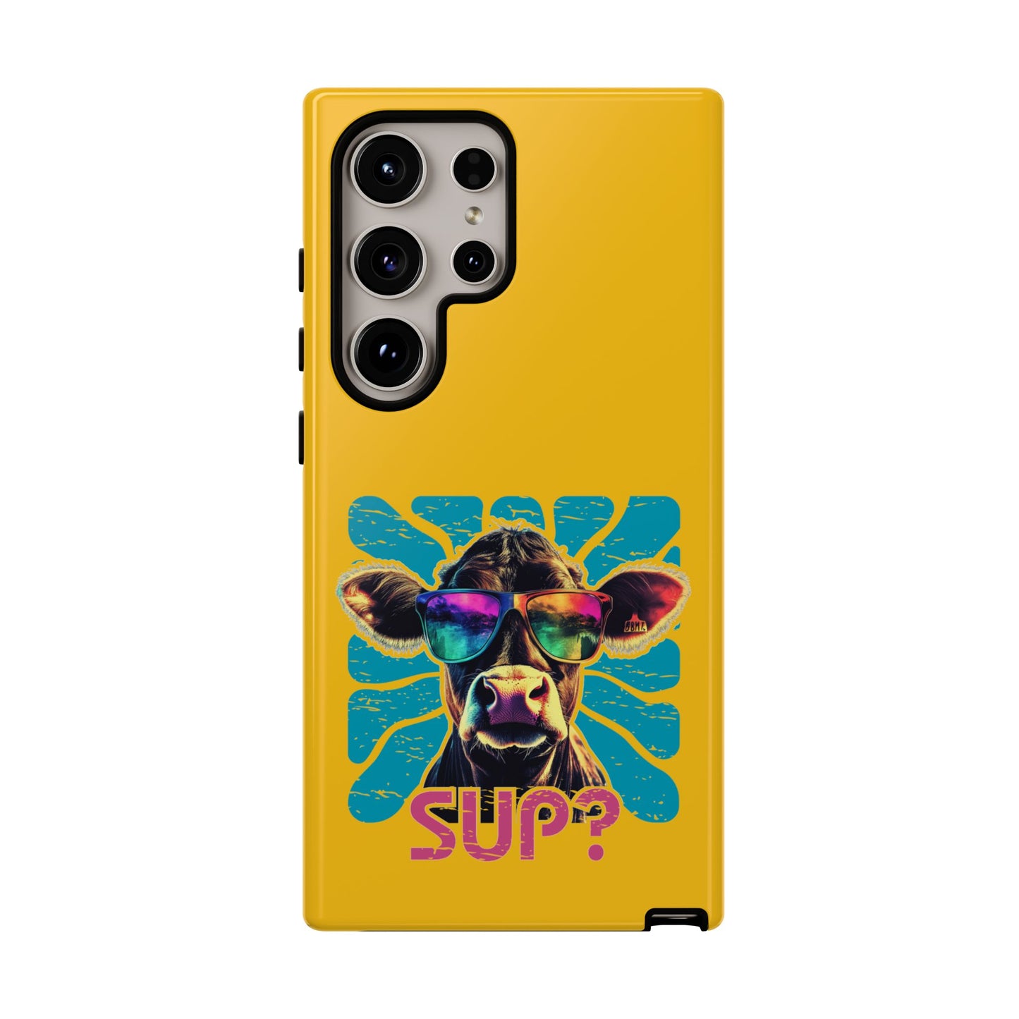 Cell Phone Case | Cow Sup? | For iPhone, Samsung Galaxy, and Google Pixel