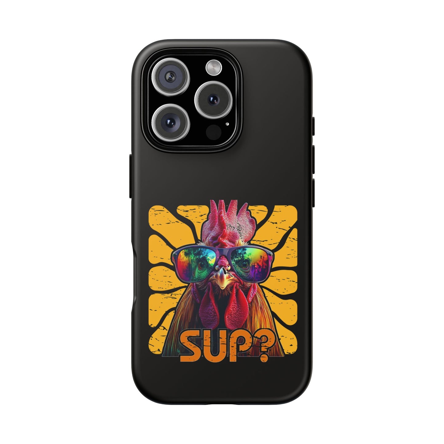 Cell Phone Case | Rooster Sup? | For iPhone, Samsung Galaxy, and Google Pixel