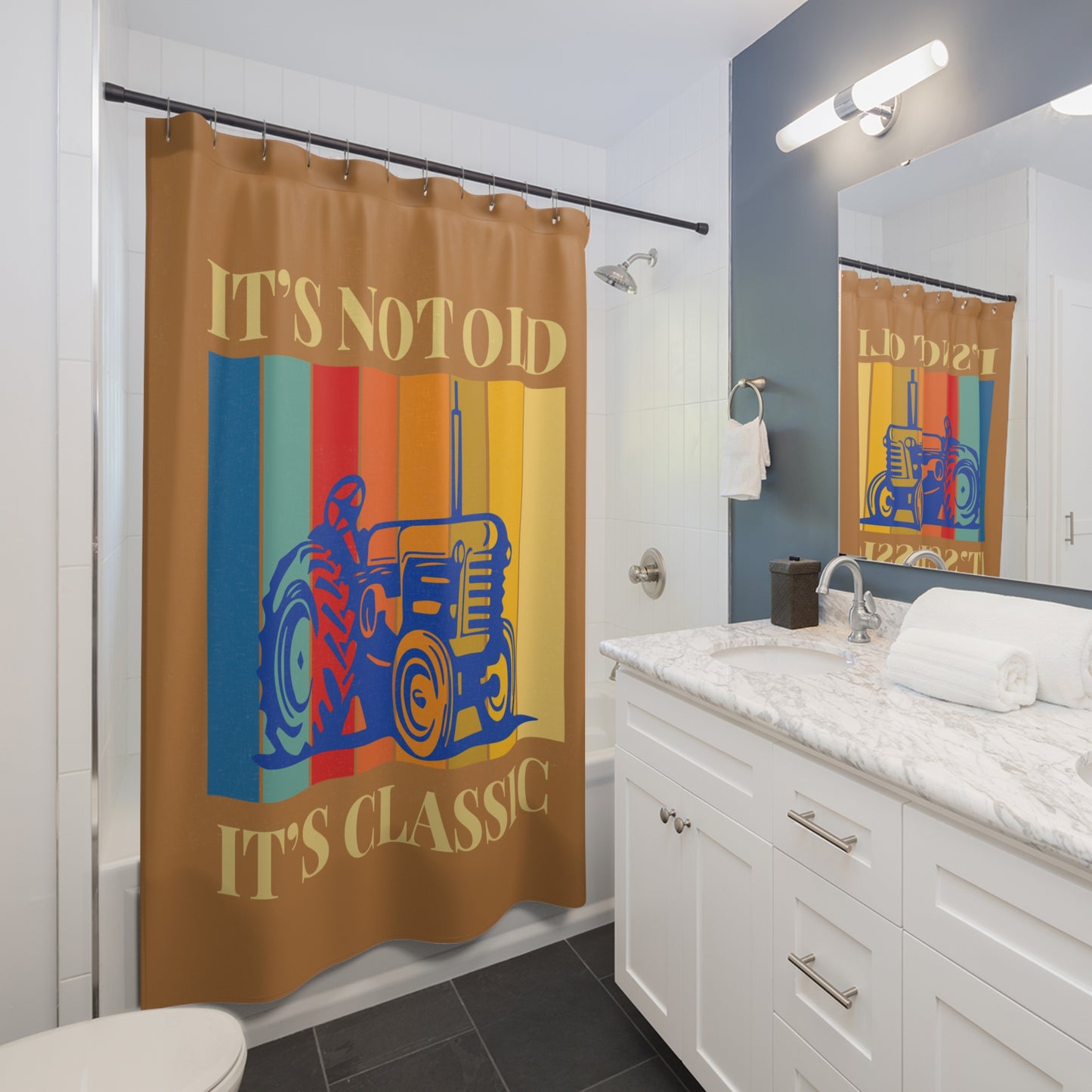Shower Curtains - It's Not Old It's Classic