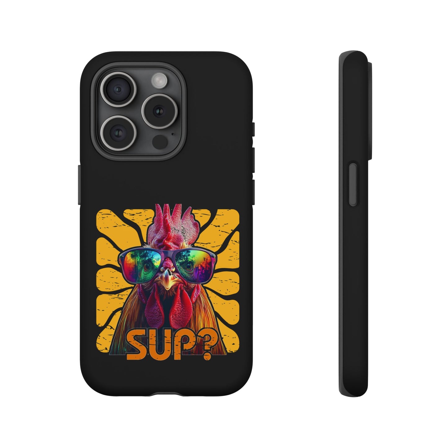 Cell Phone Case | Rooster Sup? | For iPhone, Samsung Galaxy, and Google Pixel
