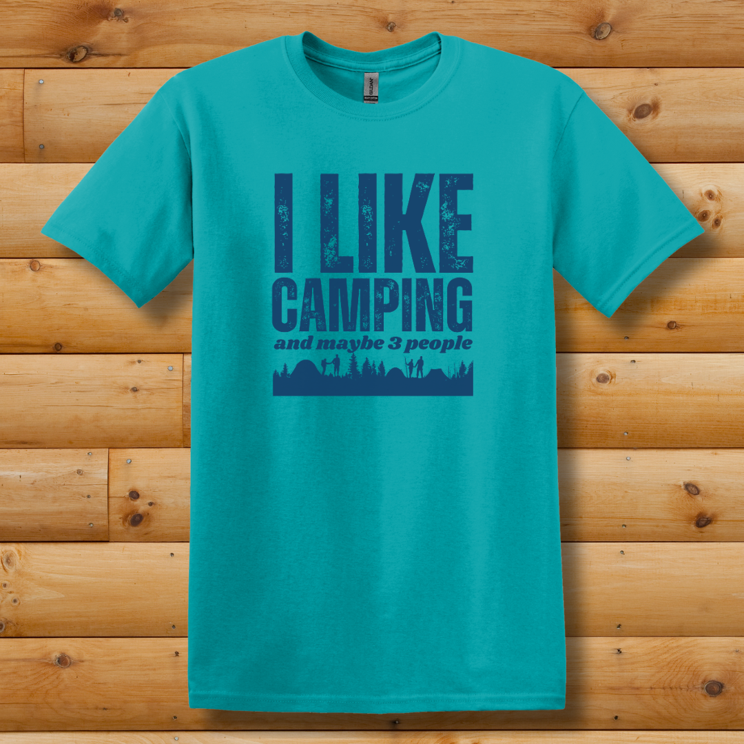 This is image of I Like Camping T-Shirt version 8