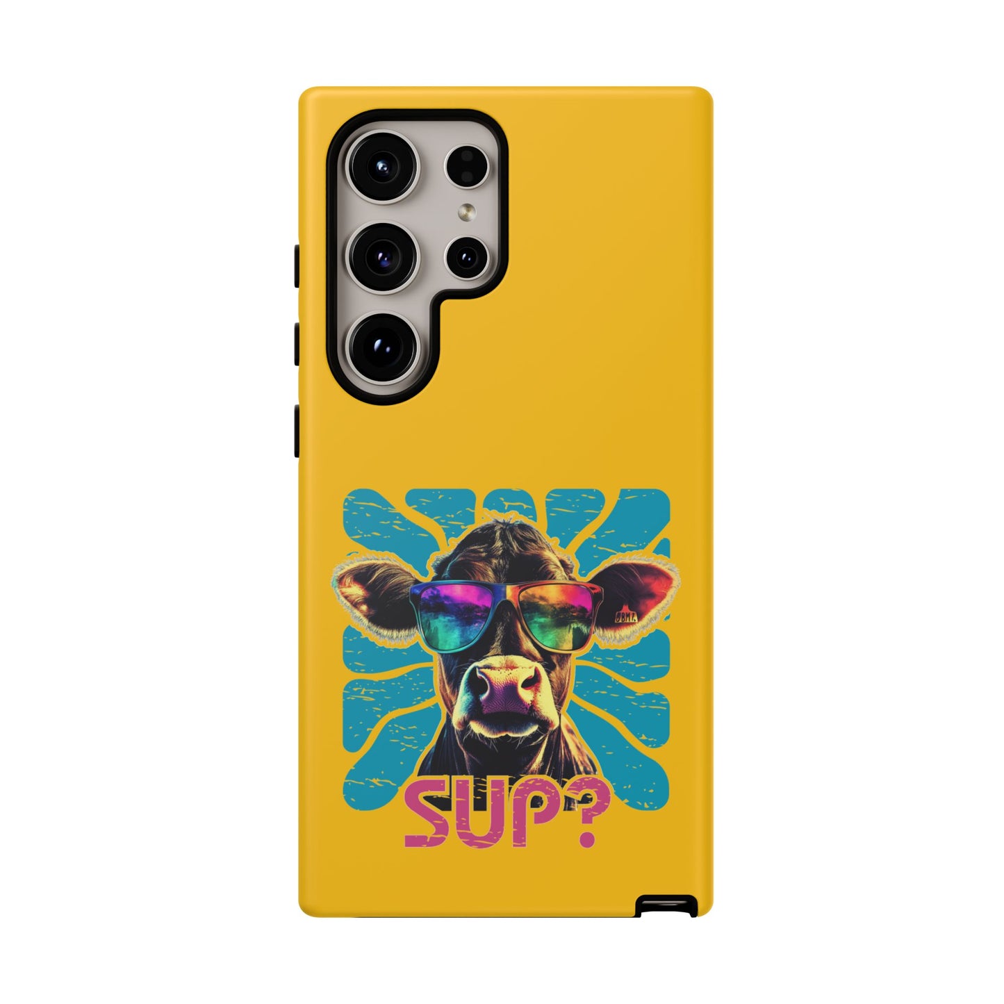 Cell Phone Case | Cow Sup? | For iPhone, Samsung Galaxy, and Google Pixel
