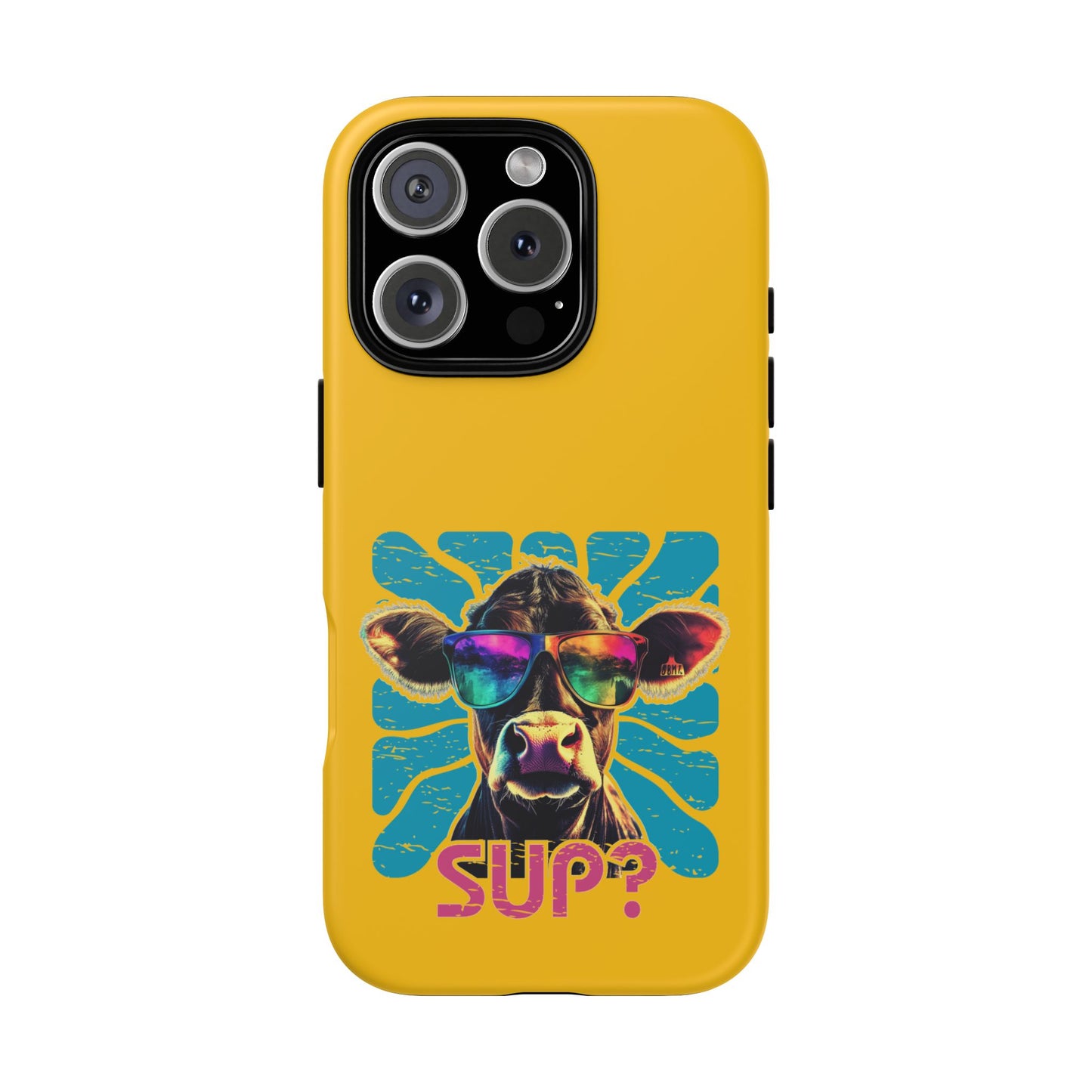 Cell Phone Case | Cow Sup? | For iPhone, Samsung Galaxy, and Google Pixel
