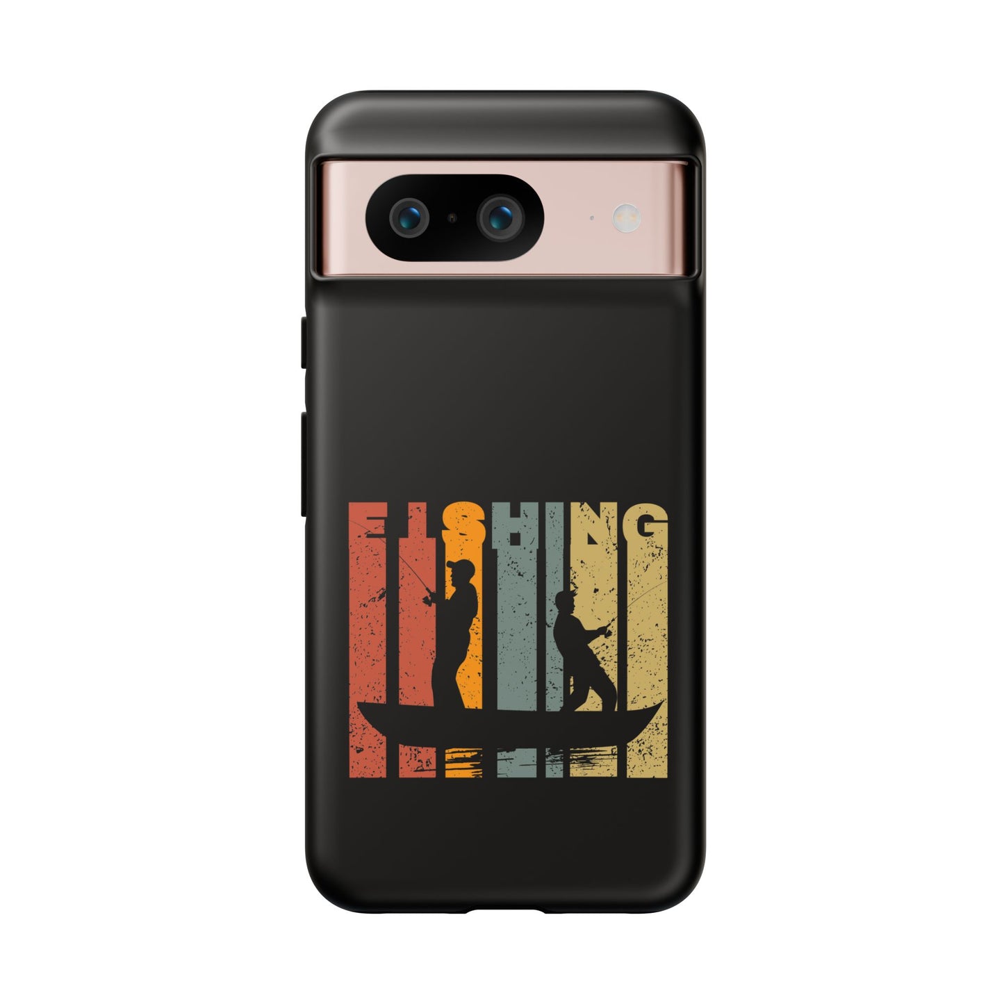 Cell Phone Case | Fishing Grunge | For iPhone, Samsung Galaxy, and Google Pixel