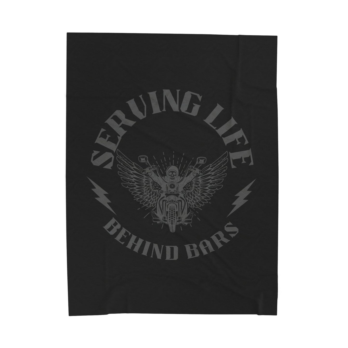Velveteen Plush Blanket - Serving Life Behind Bars