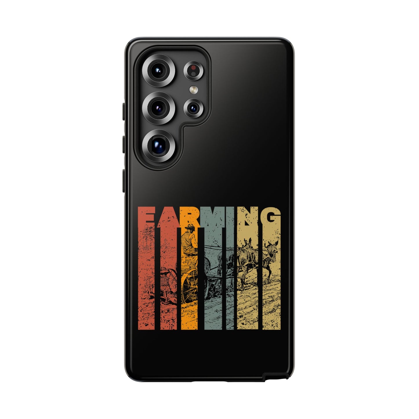 Cell Phone Case | Farming Grunge | For iPhone, Samsung Galaxy, and Google Pixel