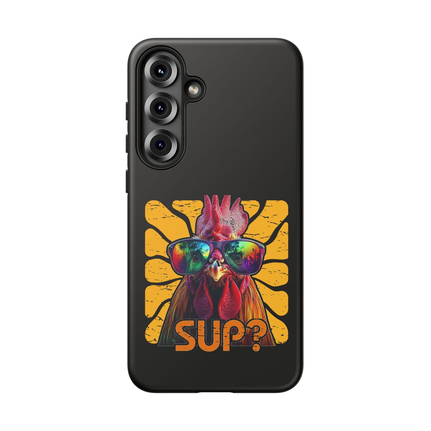 Cell Phone Case | Rooster Sup? | For iPhone, Samsung Galaxy, and Google Pixel