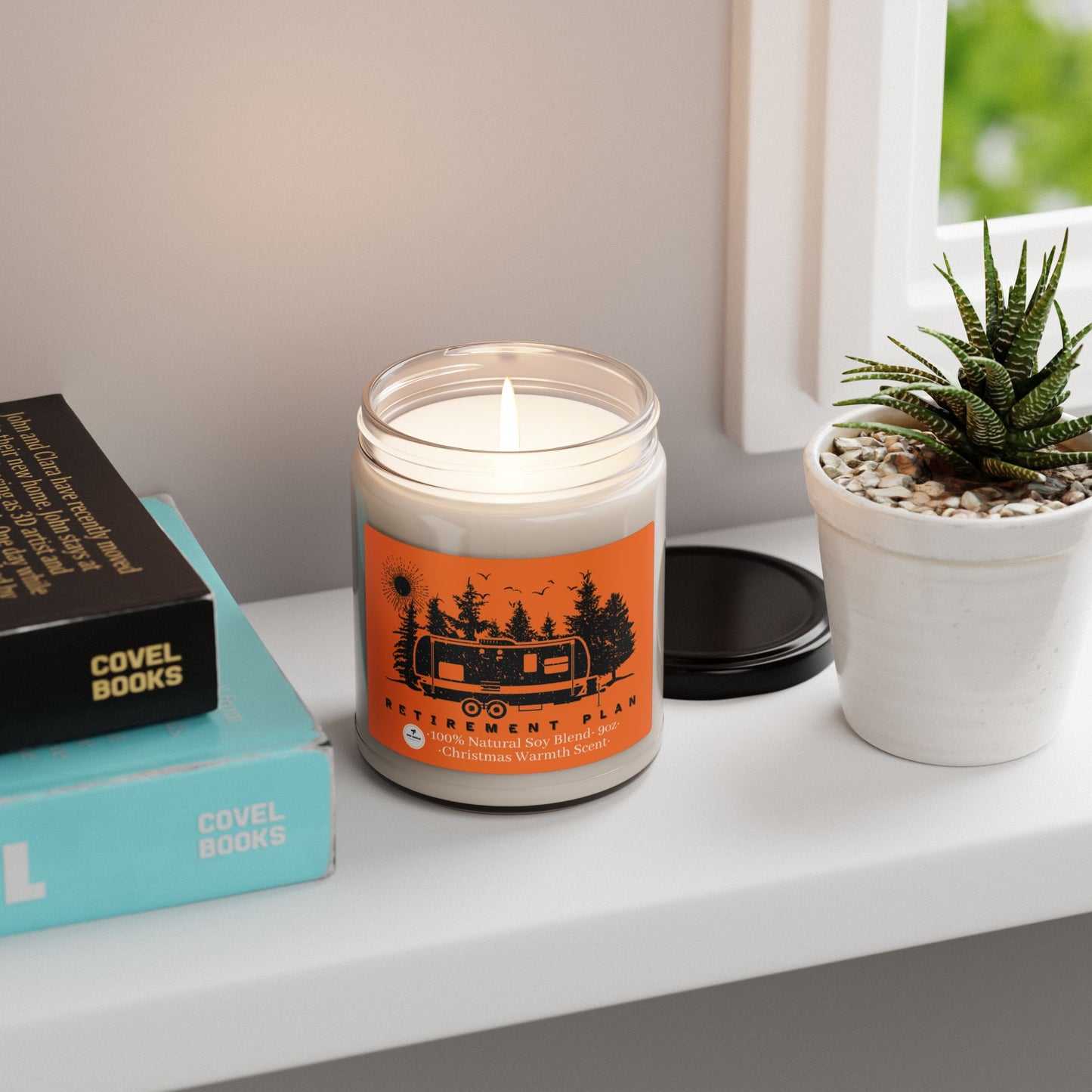 Scented Soy Candle, 9oz - RV Retirement Plan