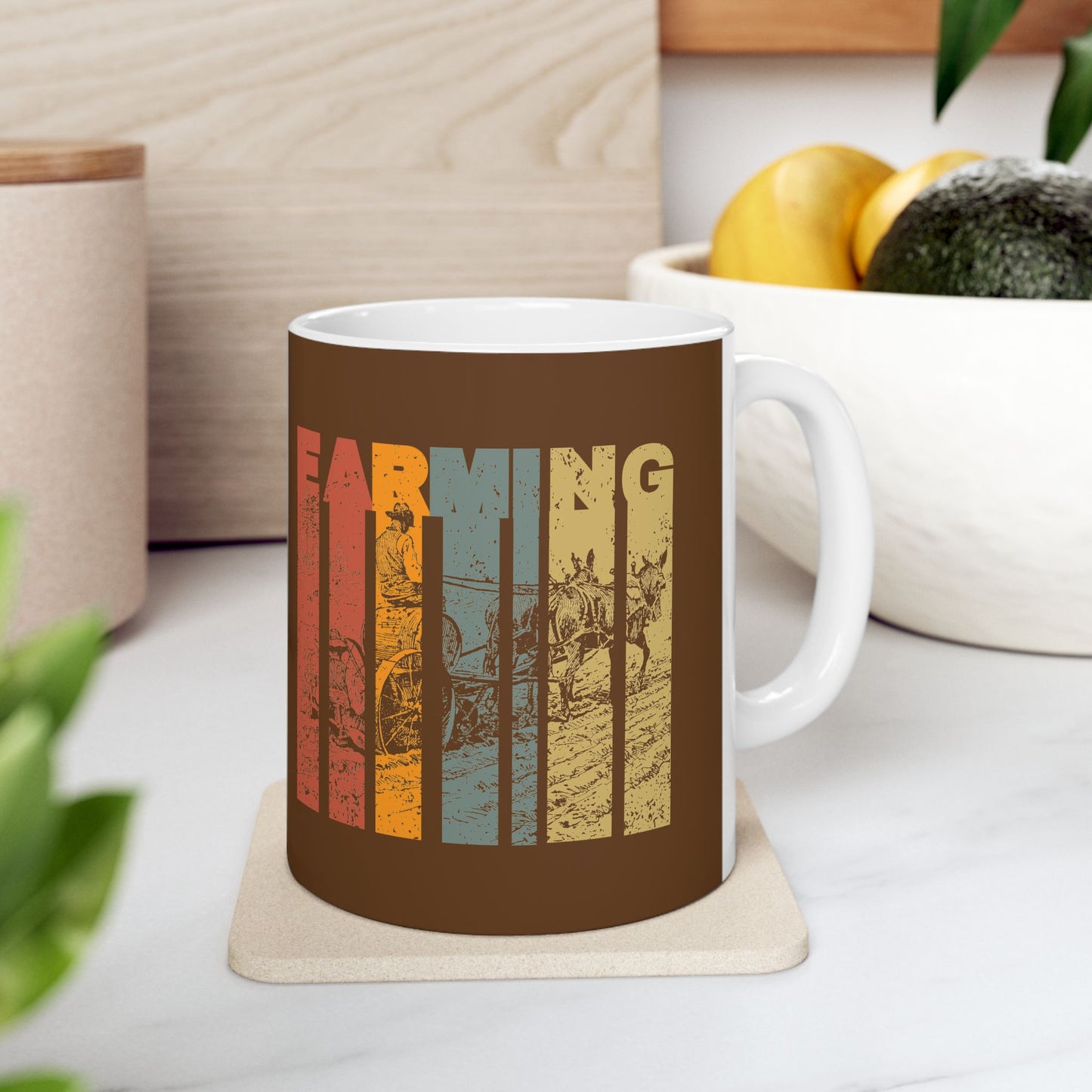 Coffee Mug - Farming Grunge