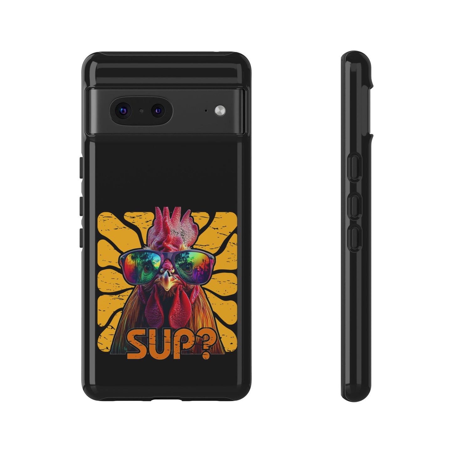 Cell Phone Case | Rooster Sup? | For iPhone, Samsung Galaxy, and Google Pixel