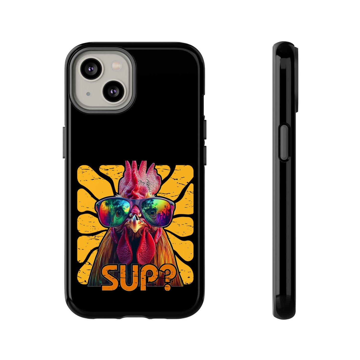 Cell Phone Case | Rooster Sup? | For iPhone, Samsung Galaxy, and Google Pixel