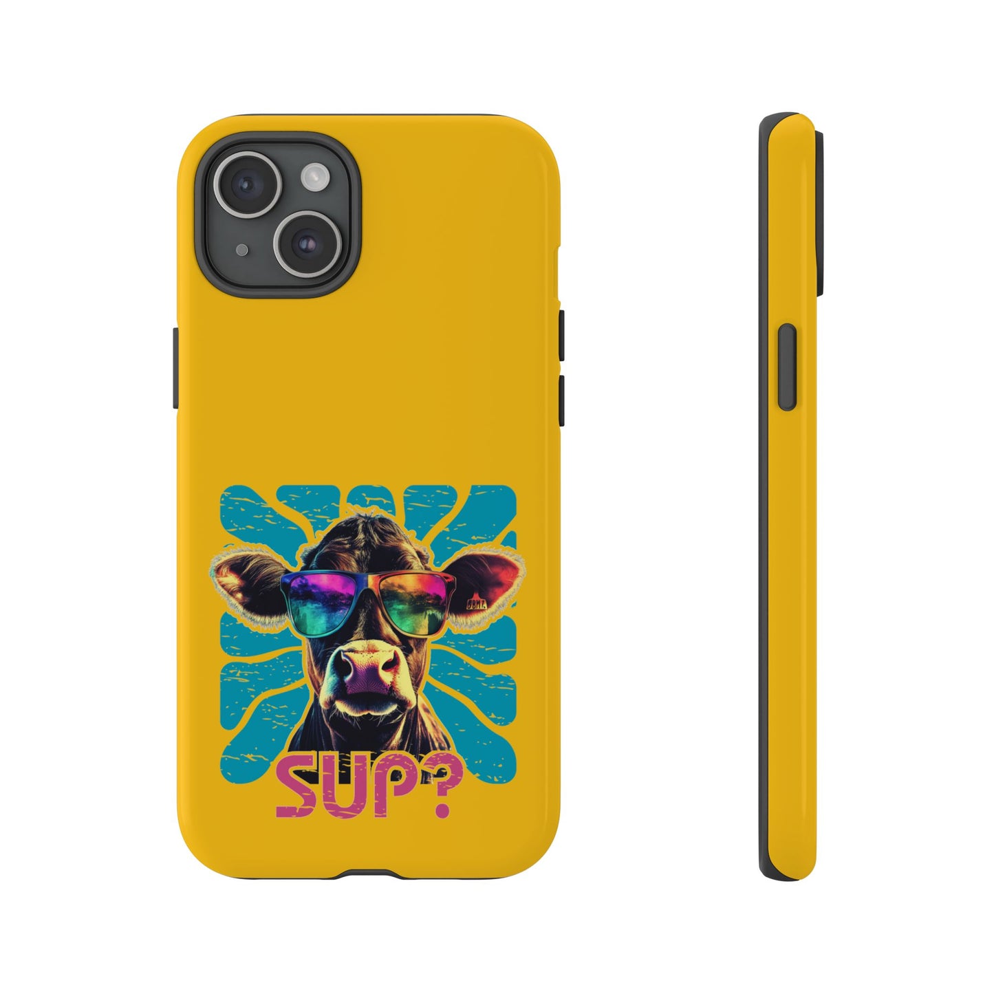 Cell Phone Case | Cow Sup? | For iPhone, Samsung Galaxy, and Google Pixel