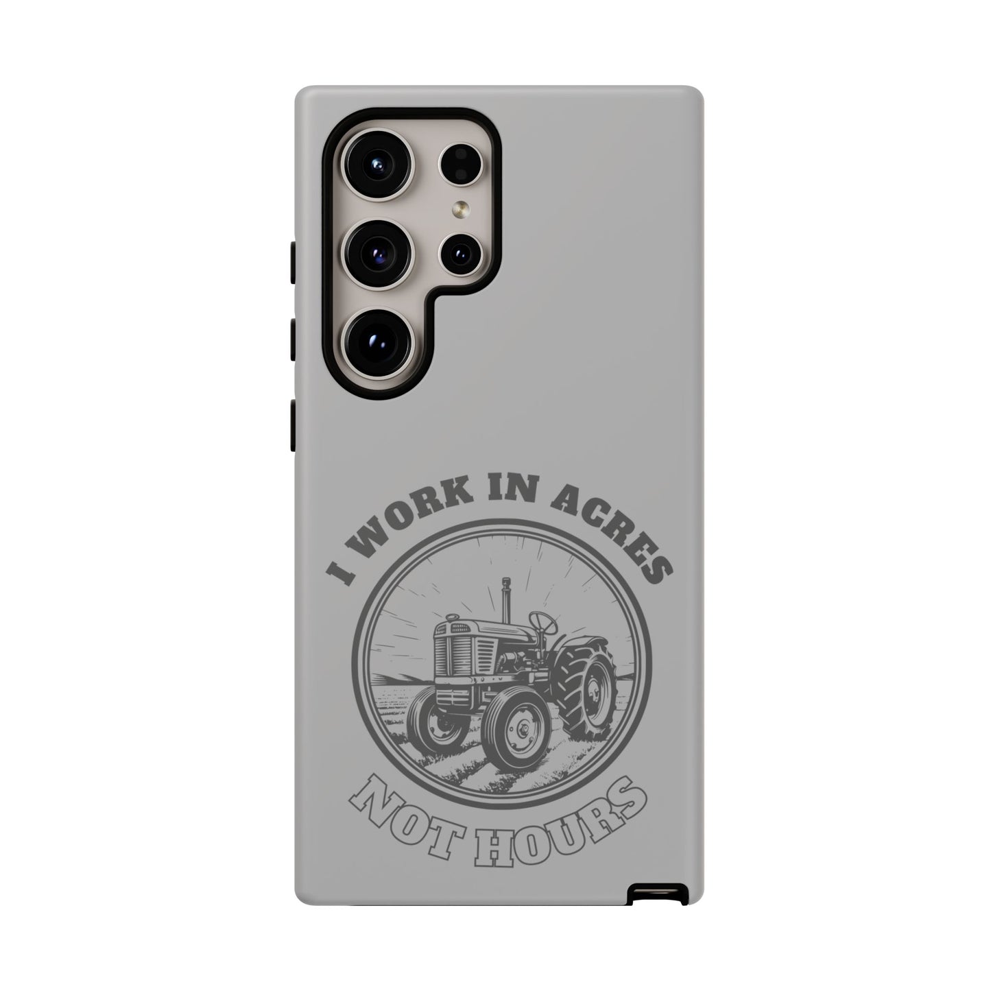 Cell Phone Case | I Work in Acres | For iPhone, Samsung Galaxy, and Google Pixel