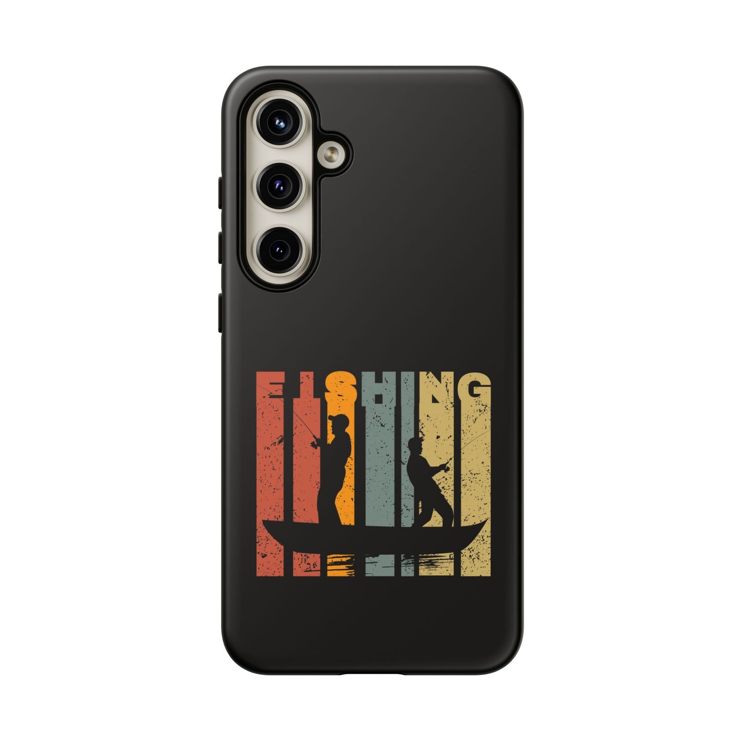 Cell Phone Case | Fishing Grunge | For iPhone, Samsung Galaxy, and Google Pixel